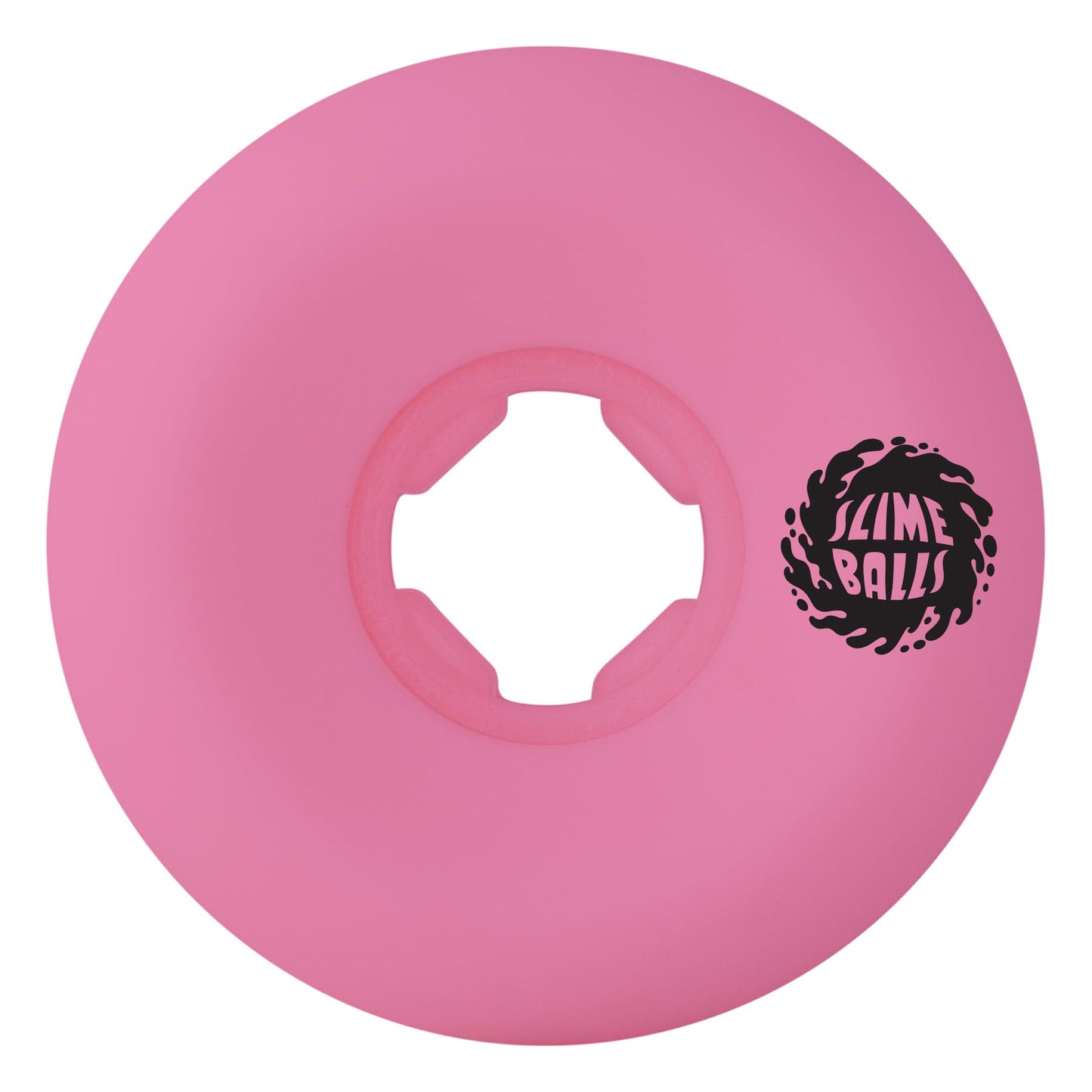54mm Tear Away Maggots Neon Pink Hardline 97a Slime Balls Wheels