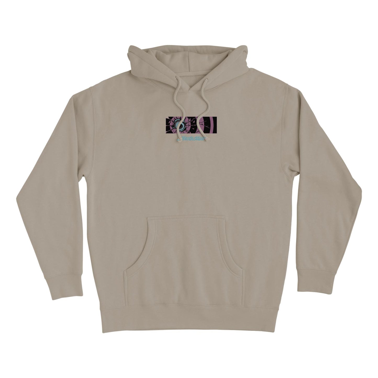 Santa Cruz Roskopp Dissect P/O Hooded Heavyweight Sweatshirt (Cement)