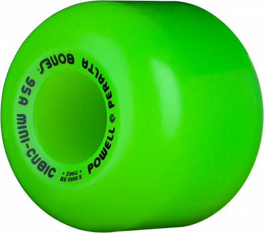 POWELL PERALTA MINI CUBIC GREEN WHEELS 64MM/95A
