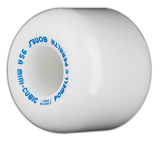 POWELL PERALTA MINI CUBIC WHITE WHEELS 64MM/95A