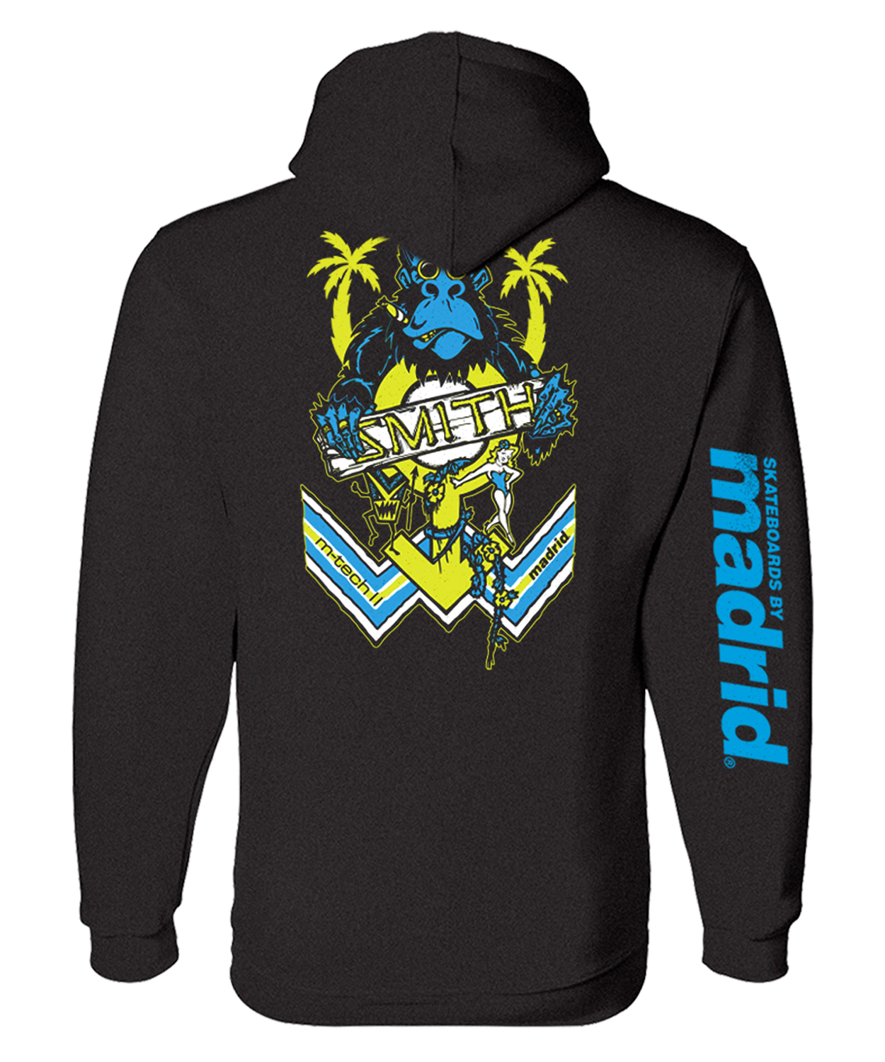Madrid Skateboards Mike Smith Hooded Sweatshirt (Glow Print)