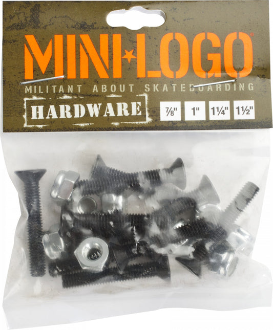 Mini Logo Hardware Phillips 1.25" (Set of 8)