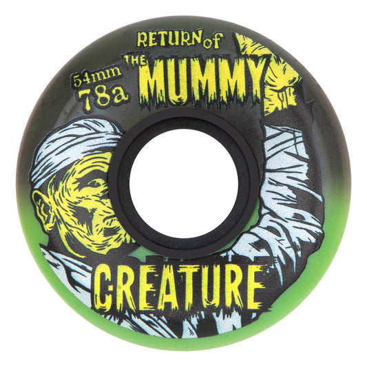 54mm Creature Mummy Keyframe 78a OJ Skateboard Wheels