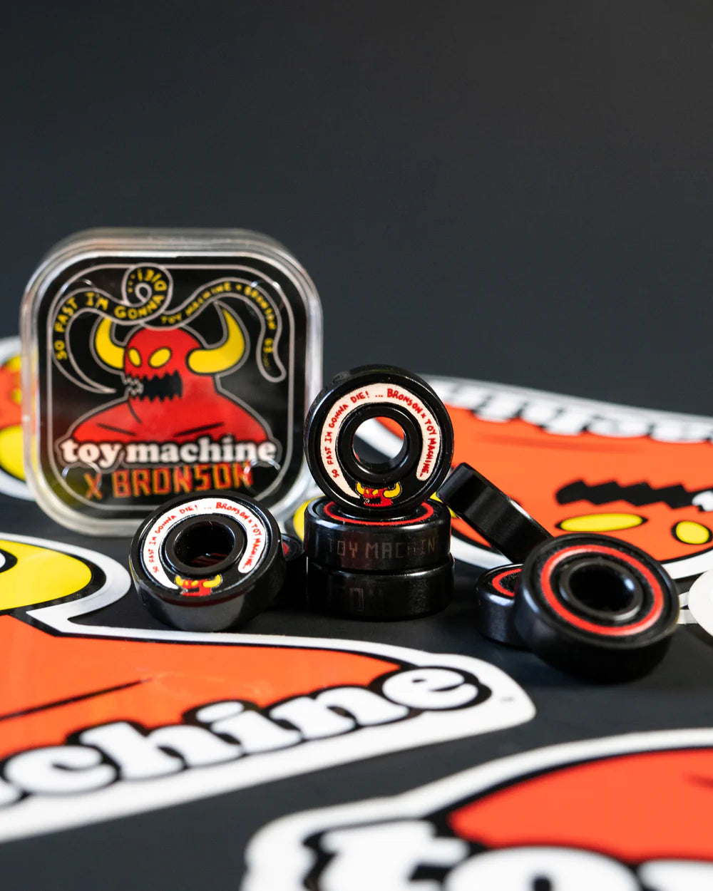 Bronson Speed Co X Toy Machine G3 Skateboard Bearings